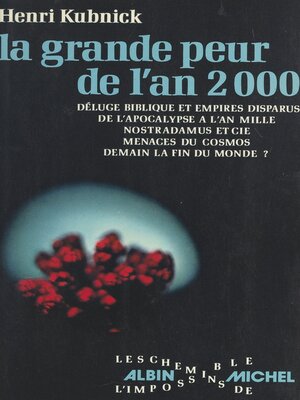 cover image of La grande peur de l'an 2000